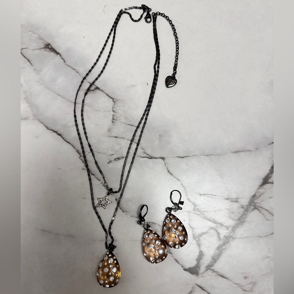 Vintage Betsey Johnson Jewelry set